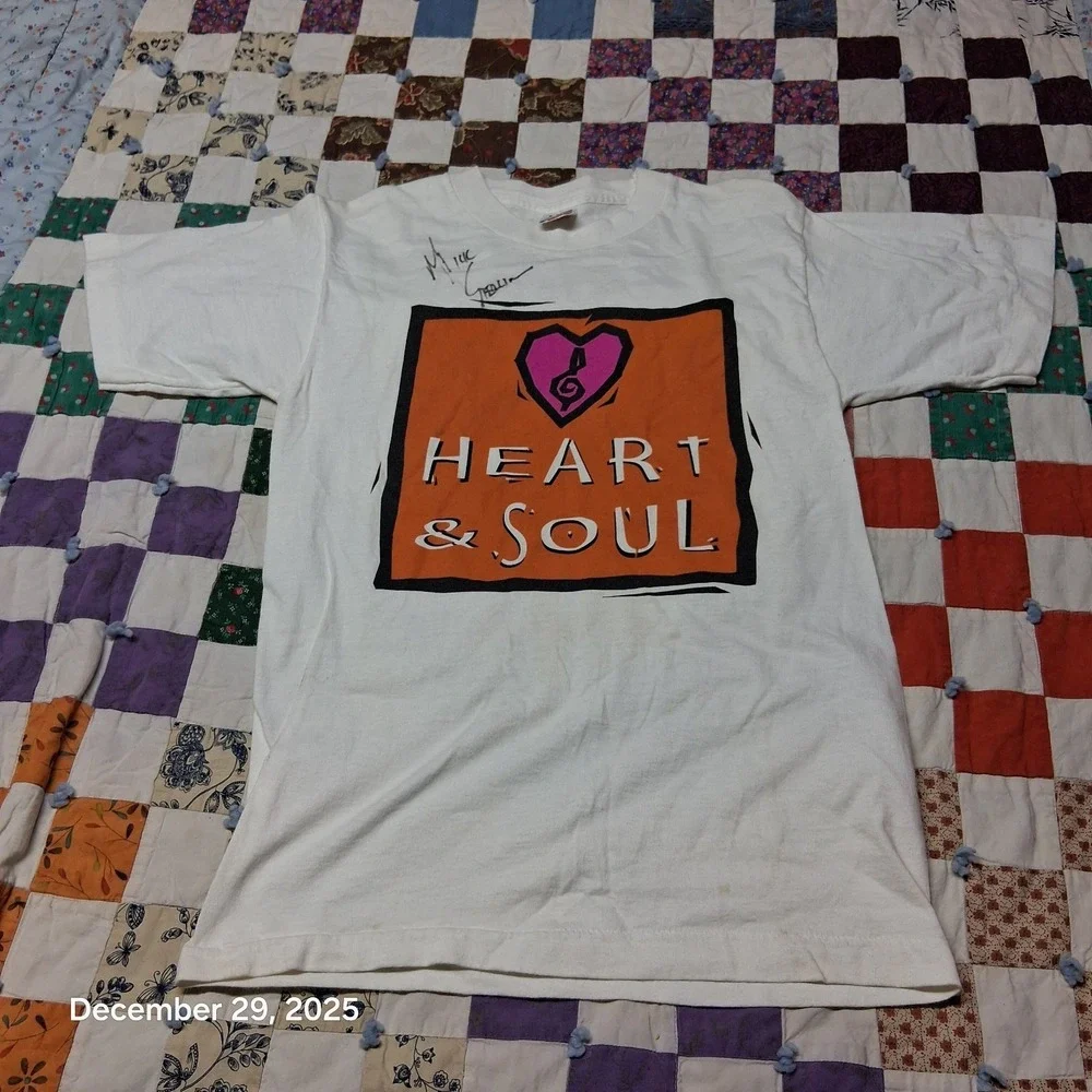 VTG MN Heart & Soul Festival T‎ Shirt Single Stitch Size Small Signed 90s